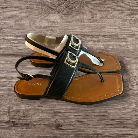 Guess Gwarenna Slingback Thong Sandals NIB Size 9 - Picture 5 of 8